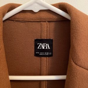 Zara lapel coat
